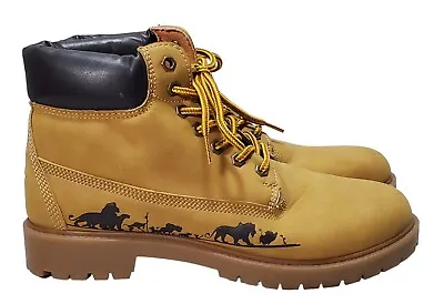 Disney Hot Topic The Lion King Work Boots Men's Size 8 • $49.99