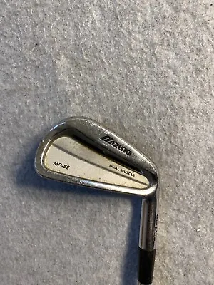 Mizuno MP-52 Dual Muscle Forged Single 4 Iron S300 Steel Stiff Flex • $24.99