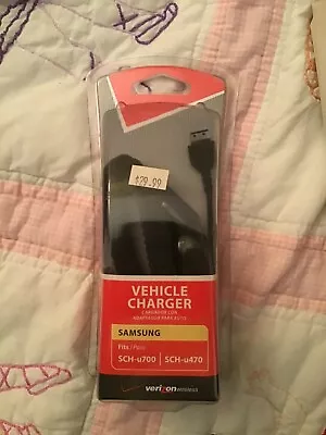 $8.50 • Buy Vehicle Car Charger For Verizon Wireless SCH-u700, SCH-u470, Samsung Juke