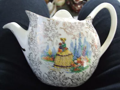 Rare Midwinter Modern Fashion Shape Crinoline Lady Teapot • £2.50