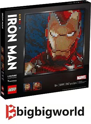 LEGO 31199 Marvel Studios Iron Man BRAND NEW SEALED BOX | Melbourne Stock • $259.99