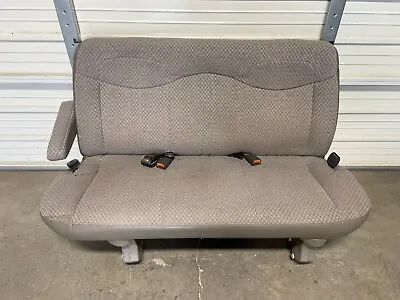 1997-2007 Chevy Express GMC Savana Van 2nd 3rd Row Passenger Bench Seat 99 07 01 • $379.99