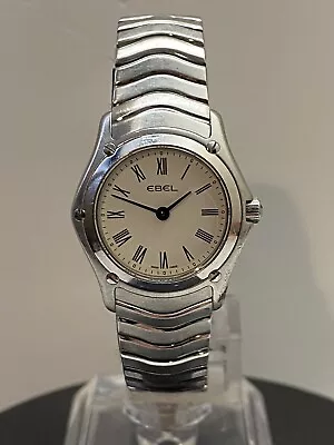 Ladies Stainless Steel Ebel Quartz Wrist Watch • £275