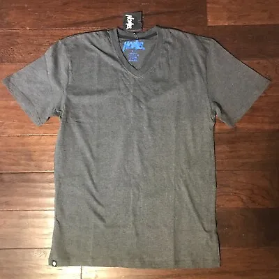 Brand New Nomis Everyday V-Neck T-Shirt Color - Charcoal Size - XL 100% Cotton • $18.95