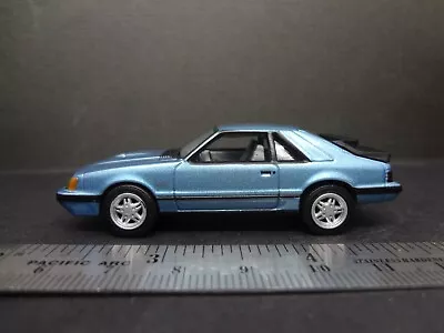 Johnny Lightning 1986 Ford Mustang SVO Regatta Blue - 1:64 Loose • $8.99