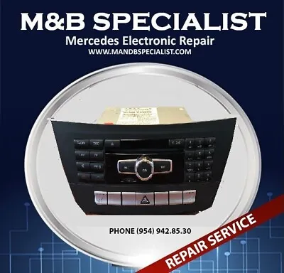 Mercedes Comand Navigation Radio Repair • $880