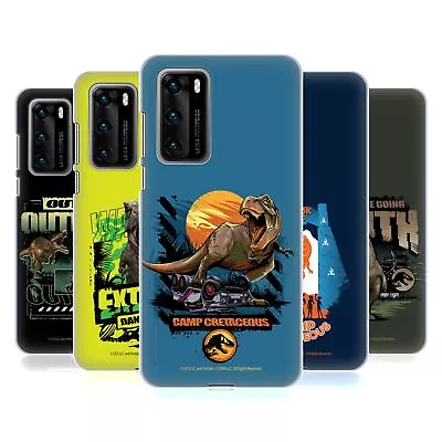 Jurassic World: Camp Cretaceous Dinosaur Graphics Back Case For Huawei Phones 1 • $32.95