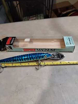 RAPALA Floating Magnum CD-18 SM Lure 7  Silver Blue Mackerel FMAG18SM • $14.95