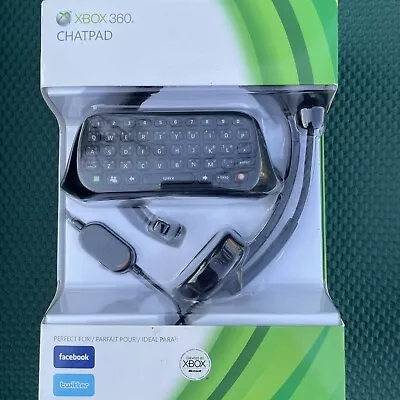 $31.95 • Buy XBOX360 Chatpad With Headset Microsoft Keypad For Controller **BRAND NEW**
