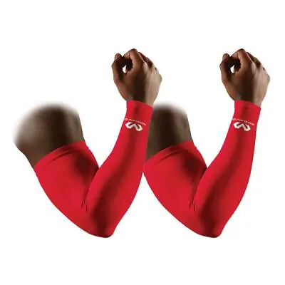 McDavid Compression Arm Sleeve 6566 Red S/M Pair • $12.99