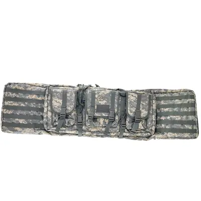 Voodoo Tactical Padded Weapons Case 46 Inch Woodland Camo Rugged Heavy Duty • $136