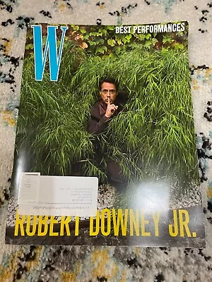 W Magazine! April 2024 Issue Robery Downey Jr • $8.98