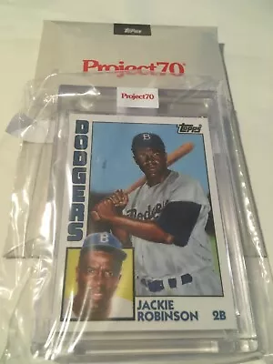 Jackie Robinson Topps Project70 Brooklyn Dodgers By Jonas Never #126 SP Card • £35