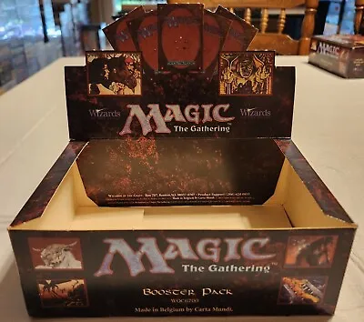 MTG: 4TH EDITION Empty Booster Pack Display Box; Minimal Wear NO CARDS 1995 • $40