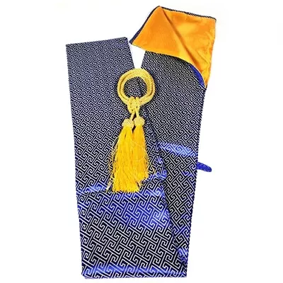 Deluxe JINKEN Bag For Iaito And Sword (Blue And Silver)  • $14.98