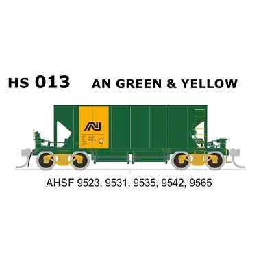 Sds Hs013 An Stone Hoppers An Green & Yellow Version 3  5 Pack Suit Auscision • $308.75