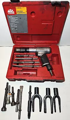 Mac Tools Long Barrel Air Hammer AH2010 Case+Lisle Pickle Kit+Xtra Bits Snap On • $450