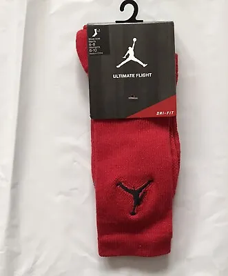 Nike Jordan Ultimate Flight Jumpman DRI-FIT Crew Socks. • $19.99