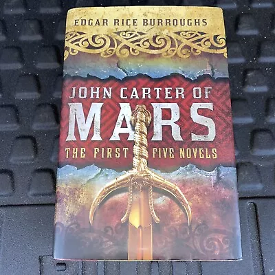 Edgar Rice Burroughs John Carter Of Mars Five Novels Of The Series - Hardcover • $19