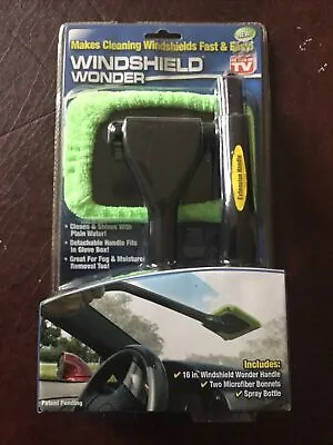 Telebrands Windshield Wonder As Seen On TV Cleaning Tool Microfiber New!!! • $10