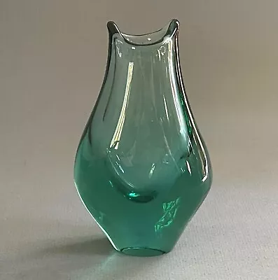 Zelezny Brod Sklo VASE By Miroslav Klinger 1960s 1970s Czechoslovakia ZBS • $64