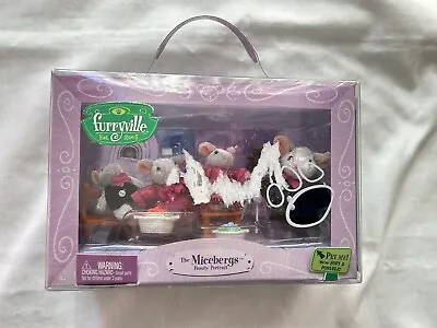 Furryville The Micebergs Family Portrait Miniature Stuffed Animal Toy Figures • $18
