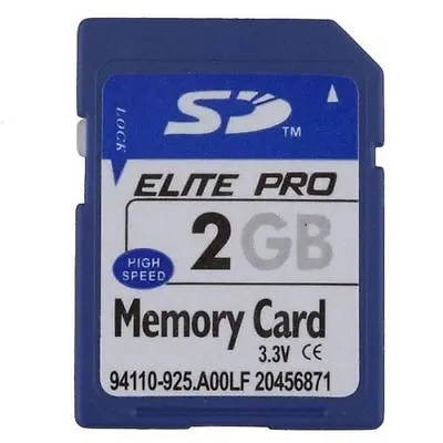 2GB SD Card Non HC SD Memory Card 2GB For Old Cameras • $7.65