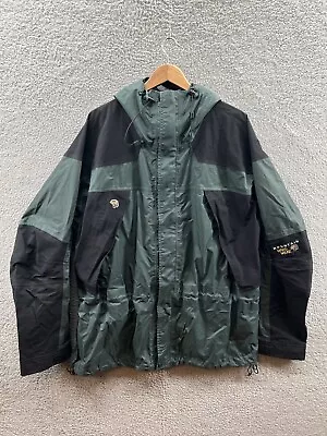 Mountain Hardwear Gore-Tex Taped Seam Green Jacket Men's Size Large • $99.99