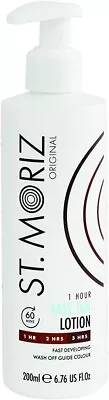 £5.46 • Buy St Moriz 1 Hour Fast Tan Lotion Self Tanning Fake Tan 200ML New Free Ship