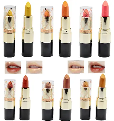 Saffron London Diamond Shine Lipstick 6 Glamorous Shades High Shine • £3.20