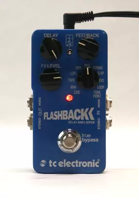 TC Electronic Flashback Delay & Looper Guitar Effects Pedal P-24806 • $89.99