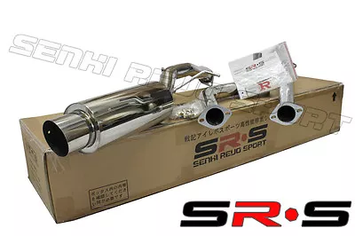 Srs Catback Exhaust System 02 03 04 05 06 07 Lancer Oz Es Ls T-304 Mitsubishi Sr • $619.99