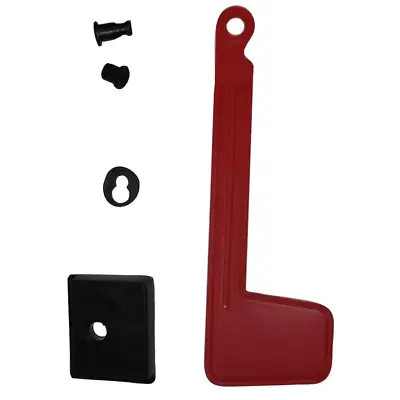 Durable Red Plastic Flag Kit Easy Replacement For Missing Or Broken Mailbox NEW • $9.99