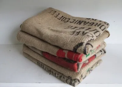 1x Vintage 60kg Coffee Hessian  Sacks FREE SHIPPING • £2.99