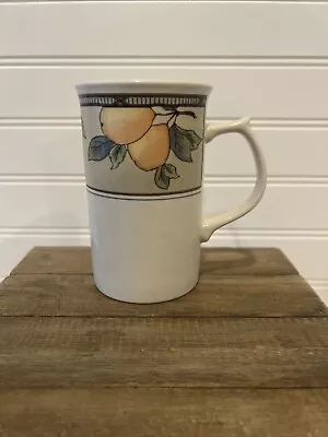 MIKASA Intaglio Garden Harvest CAC29 4 3/4  Tall Cappuccino Cup Mug • $9.99