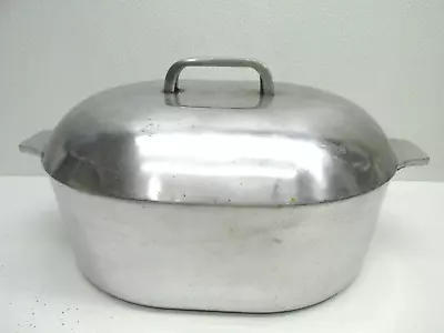 Vintage ROASTER FOREVER  Large Aluminum Nonstick With Lid • $99.90