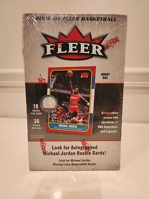 2006-07 Fleer Basketball Hobby PACK - Look For Jordan Rookie Auto $1 Mill • $210