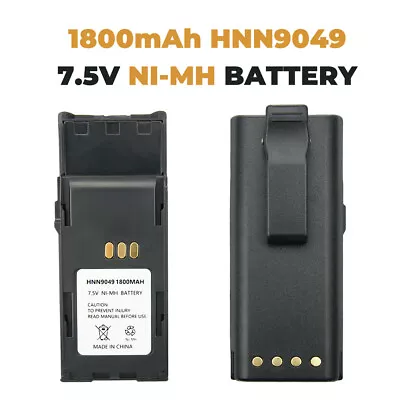 1PC HNN9049 1800mAh Ni-MH Battery For MOTOROLA Radius P1225 P1225LS P1325 Radios • $24.99