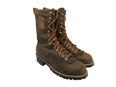 Halls Men's 10  720W WP Composite Toe Lineman Boots *Made In USA* Size 9.5D • $194.99