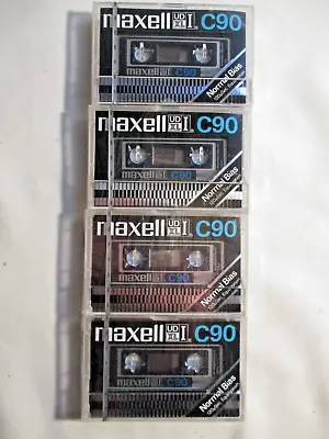 4 UD XL I C90 Cassette Tapes Premium Normal Bias Sealed Rare / UK/Europe Only • $35