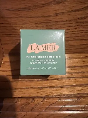 La Mer The Moisturizing Soft Cream Moisturizer 0.5oz/15ml New & Sealed • $69.97