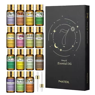 £13.99 • Buy 12/15pcs 100% Pure Essential Oils Diffuser Fragrances Aromatherapy Essential Oil