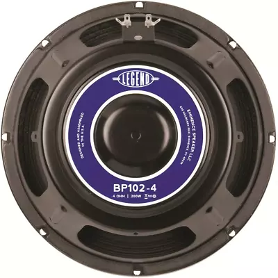 Legend BP102-4 10  Bass Guitar Speaker 200 Watts At 4 Ohms • $164.99