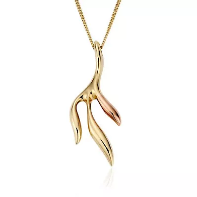 Clogau Gold Pendant 9ct With Gold Chain Tree Of Life Eden Rare Welsh Gold • $865.70