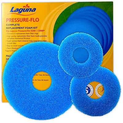 Laguna Pressure Flo Foam Media Kits All New Models Pond Koi Fish Genuine Spares • £35.95