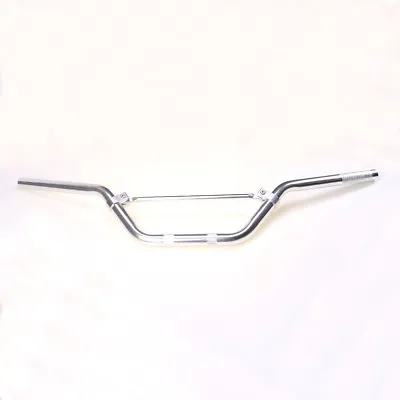 7/8  Mid Handlebars Handle Bars Fit ATV Pit Dirt Bike Offroad Motorcycle Silver • $38.54