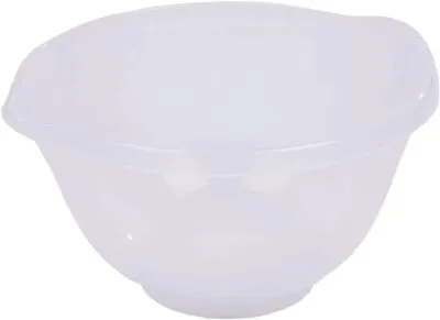 Plastic Bowls Round Mixing Bowl Kitchen Baking Salad Serving Bowls 2 4 7 Liter • £5.99