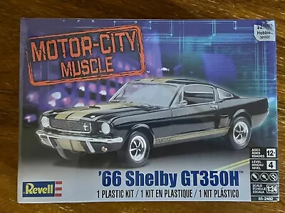 Plastic Model Kit 1/25 Revell 1966 Ford Mustang Shelby GT350H Complete Sealed • $34.92