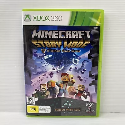 Minecraft Story Mode Xbox 360 PAL Free Tracked Postage • $17.99