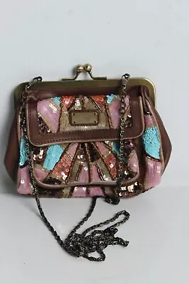 Matthew Williamson Butterfly Y2k Mini Sequined Bag - (Ba10) • £9.99